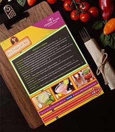 Food & Beverage Selection Button